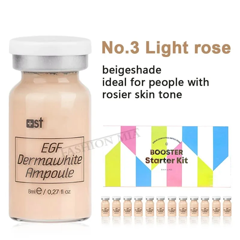 Korea 8ml BB Cream Ampoule Beginner Starter Kit Face Foundation Salmon DNA Serum Moisturise Whitening Cosmetic