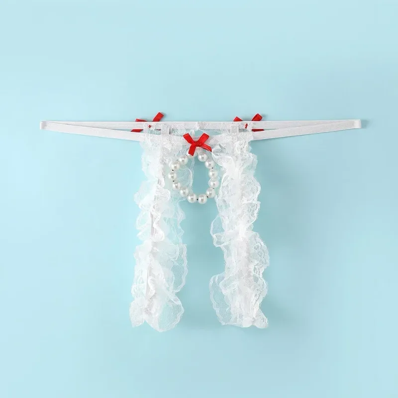 Männer Sexy Spitze Offenem Schritt Niedrige Taille Unterwäsche Loch Beutel Tangas G-strings Slips Gesäß Hohl Tanga Freigelegten schwanz