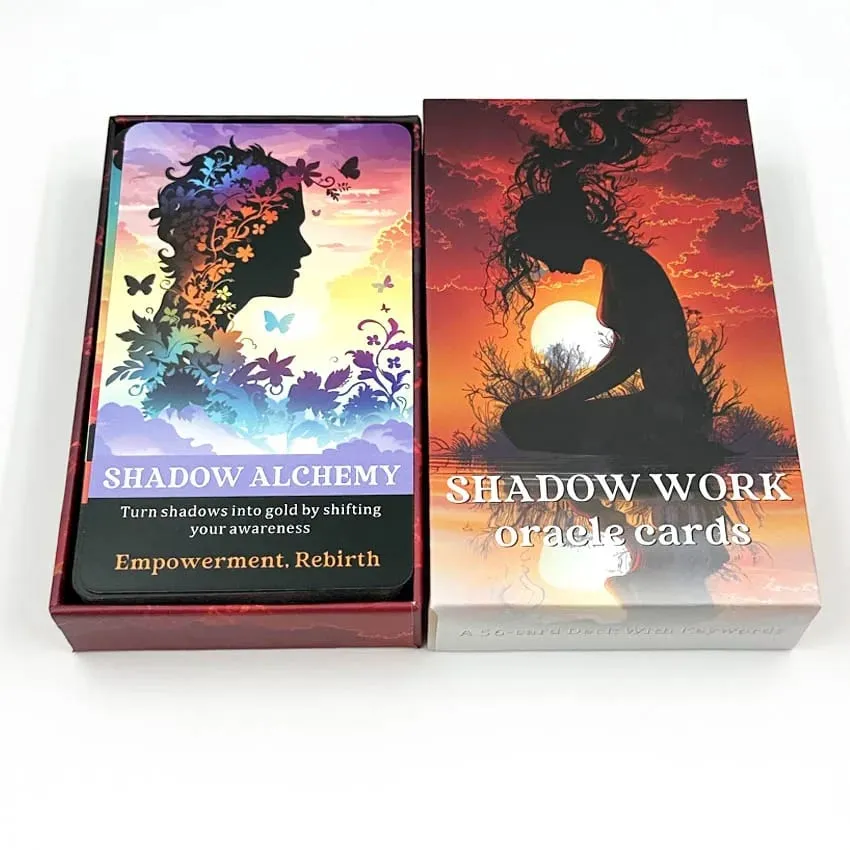 Shadow Work Oracle Cards 56Cards 12X7 CM Help You Understand Your Unconscious Side
