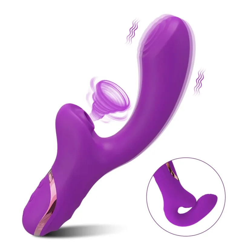 Powerful Clitoral Sucking Dildo Vibrator Female 20 Modes Clitoris Stimulator G Spot Vagina Massager Adult Sex Toys for Woman
