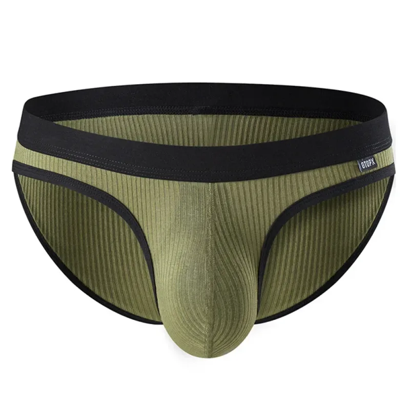 Men's Sexy Briefs Male Pouch U Convex Underwear Modal Soft Brief Absorbent Elastic Shorts Breathable Underpants MU094 — image 9