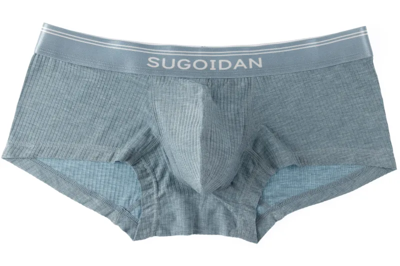 Men's Underwear Sexy Boxer Youth Low Waist Comfortable Sports Quadrangle Underwear — image 3