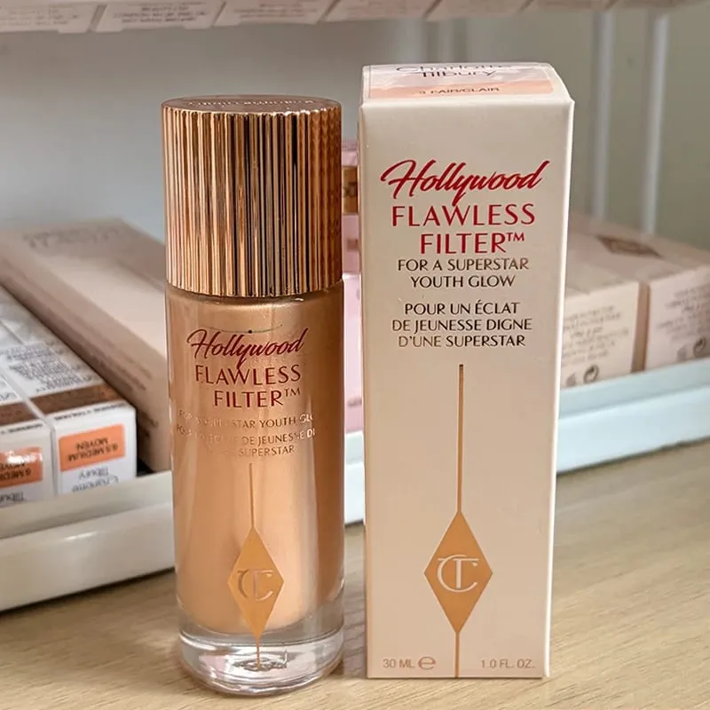 Charlotte Highlighter Foundation Continuously Texture of The Makeup Hydrating Concealer Setting Spray Essence Tilbury Cosmetic
