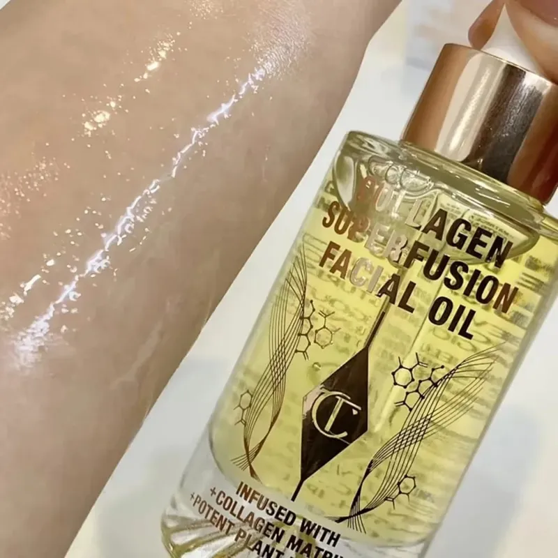 Charlotte Tilbury 30ml Collagen Superfusion Facial Oil Facial Skincare SKIN Looks More Radiant Smoother Feels Firmer Makeup Gift