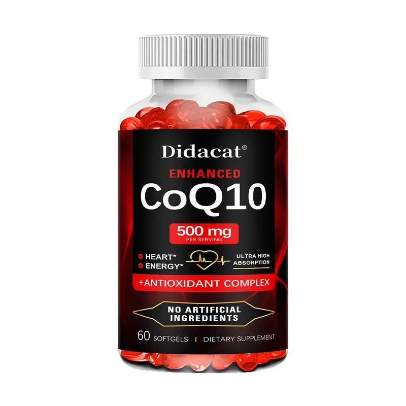 High Absorption Ubiquinol CoQ10 500MG-Heart Health&Energy Production - Nutritional Supplements with Coenzyme Q10