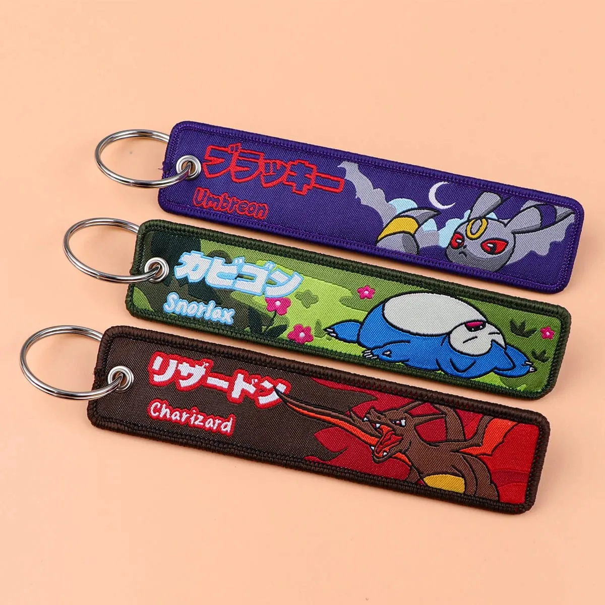 1 PCS Anime Game Monster Key Chain for Motorcycles Key Fobs Holder Men Women Key Tags Key Ring Jewelry Accessories Toys Gifts