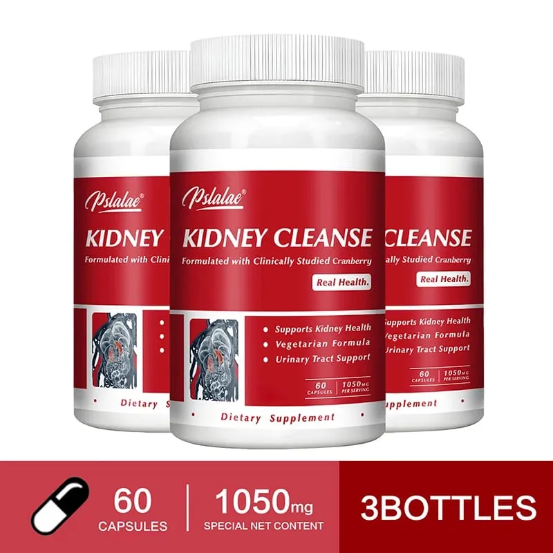 Kidney Cleanse - Liver Cleanse Prevent Urinary Tract Infections Clean the Urethra Support Health Kidney & Urinary Tract