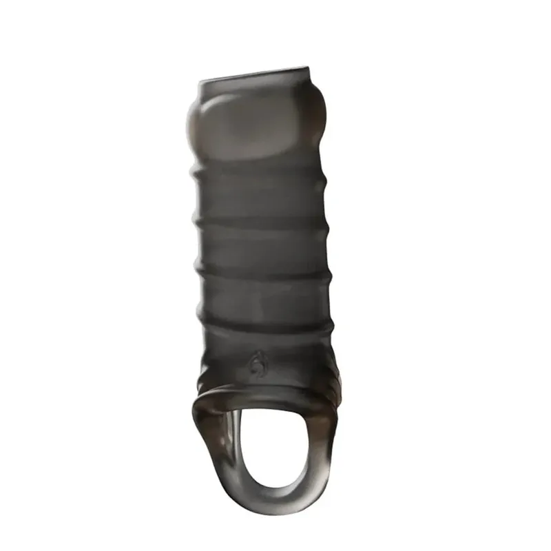Adult Games Silicone Penis Sleeve Penis Enlargement Sleeve Dick Extender Penis Enlarger Sex Toys For Men Delay Reusable