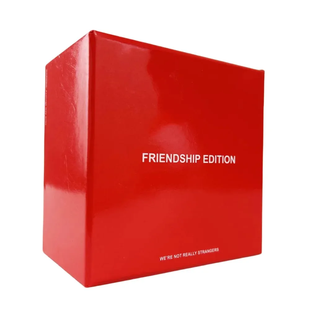 8 Styles WE'RE NOT REALLY STRANGERS - an Interactive Card Game Friendship Family Couples Edition - A Best Friend Party cards
