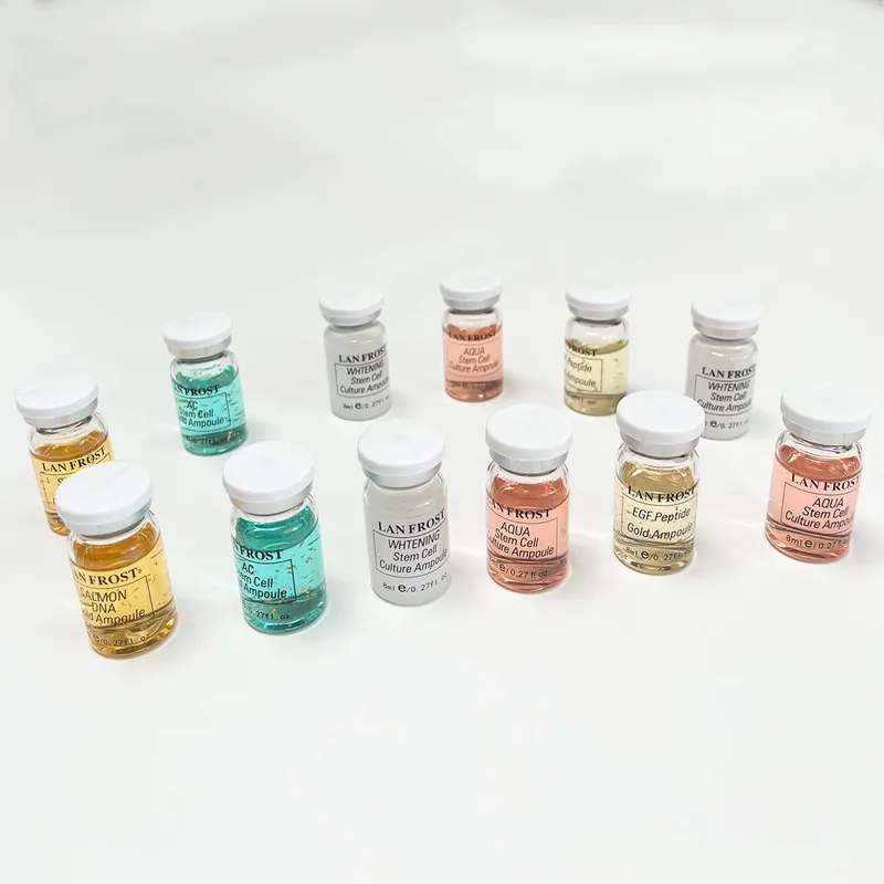 8ml BB Cream Hyaluronic Acid Facial Glow Serum Ampoule Essence Peptide Moisturizing Foundation Skin Rejuvenation Face Care — image 8