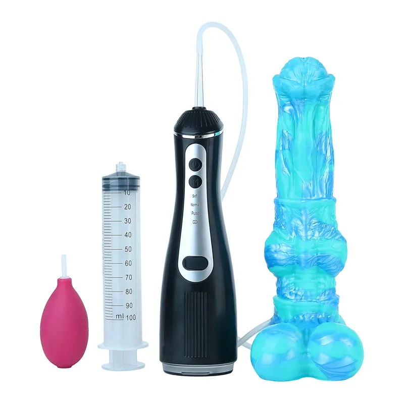 Silicone elétrico esguicho fantasia vibradores com ventosa massageador de próstata ejaculação pênis brinquedos sexuais para mulheres homens