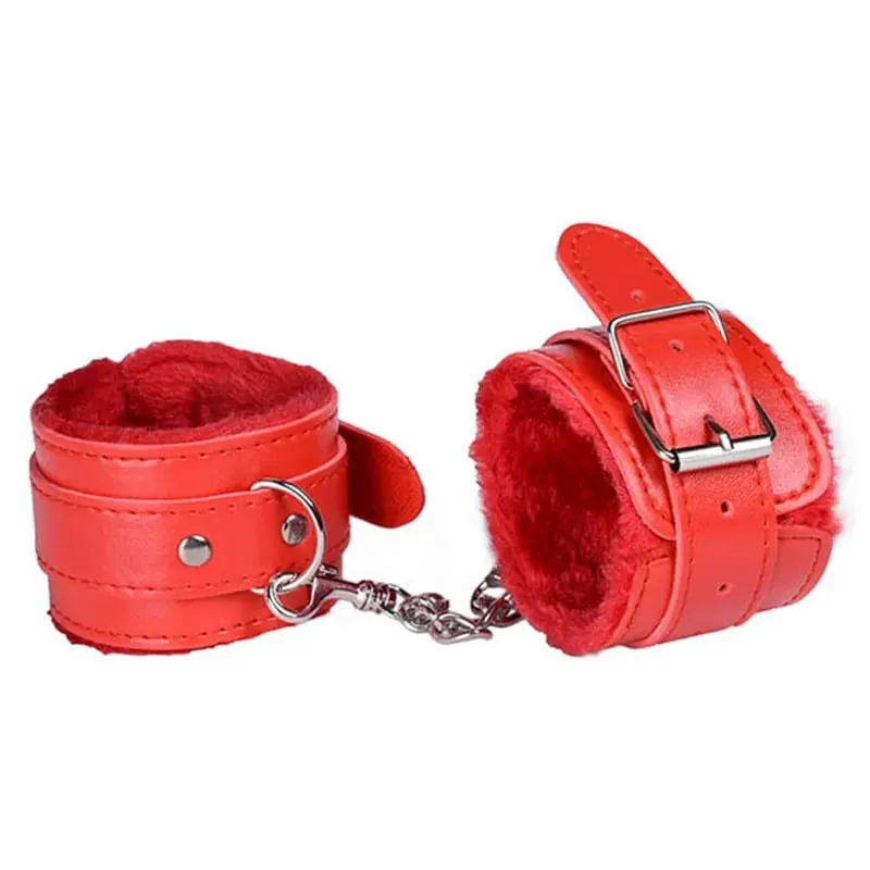 Nessun vibratore per le donne manette per il sesso polsino della caviglia BDSM Bondage restrizioni schiavo giochi erotici per adulti giocattoli del sesso per coppie donne