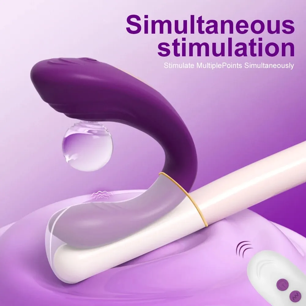 Remote Control Vibrator Female U Type Vibrator Clitoris Stimulate G-Spot Vagina Massage Female Masturbation Sex Toys for Women