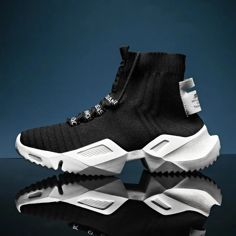 Mode högkvalitativa Mesh Sneakers Herr F