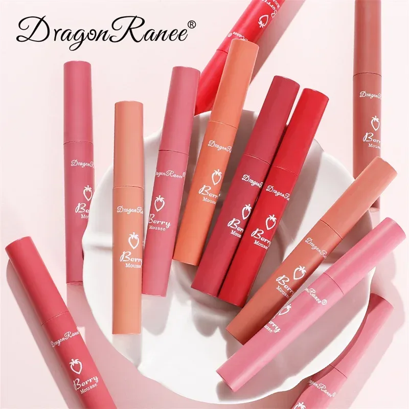 12 Colors Liquid Lipstick Nude Matte Sexy Waterproof Long Lasting Lip Gloss Moisturizing Velvet Non-stick Cup Lip Glaze Makeup — image 7