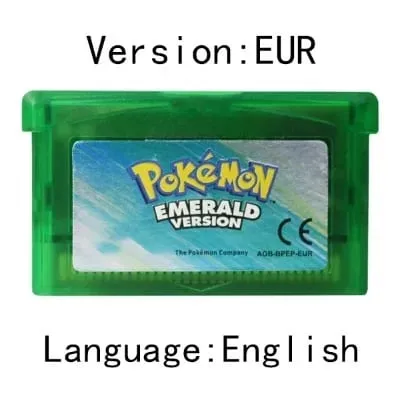 GBA Video Game Cartridge Console Card Pokemon Emerald Ruby FireRed LeafGreen Sapphire Multi-language for GBA/NDS — image 16