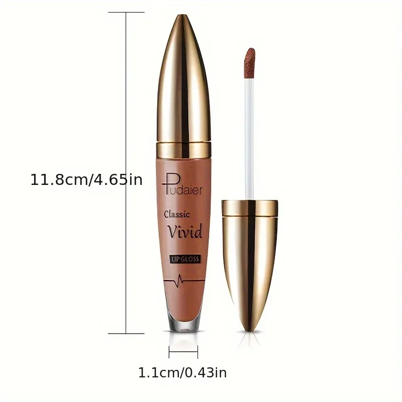High Pigmented Matte Lip Glaze - Long-Lasting Smudge Proof Liquid Lipstick Makeup Valentine's Day Gifts Women's Day Gift