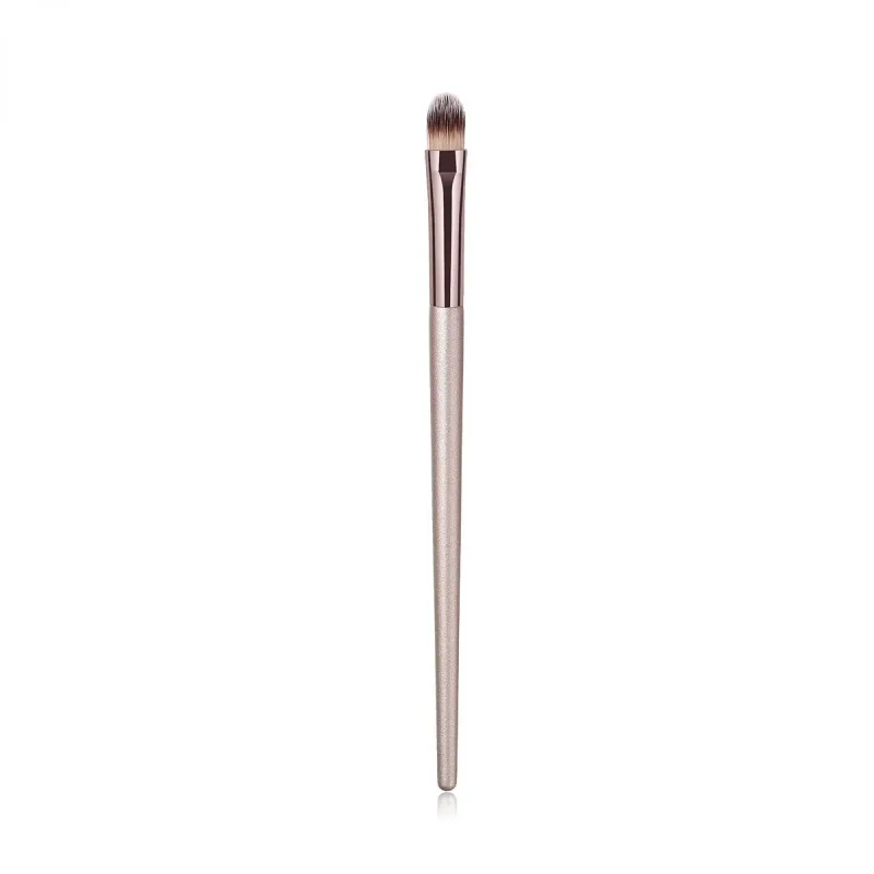 Soft Champagne Makeup Brushes for Women Cosmetic Foundation Powder Blush Eyeshadow Kabuki Blending Make Up Brush Beauty Tools