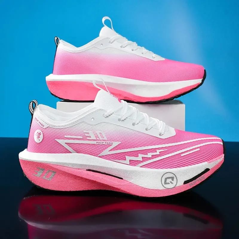 Marathon Men Running Shoes Carbon Board Speciality Sports Breathable Lightweight Women's Comfortable Athletic Sneakers New