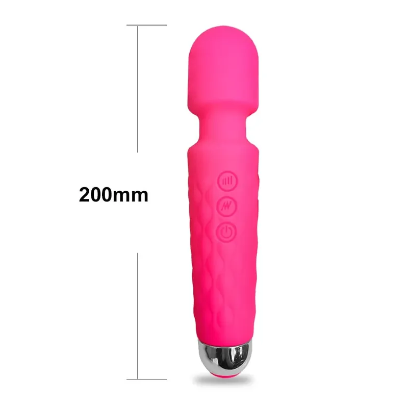 Powerful Dildo Vibrator AV Magic Wand G-Spot Massager Sex Toys For Women Couples Clitoris Stimulate Goods for Adults USB Charge