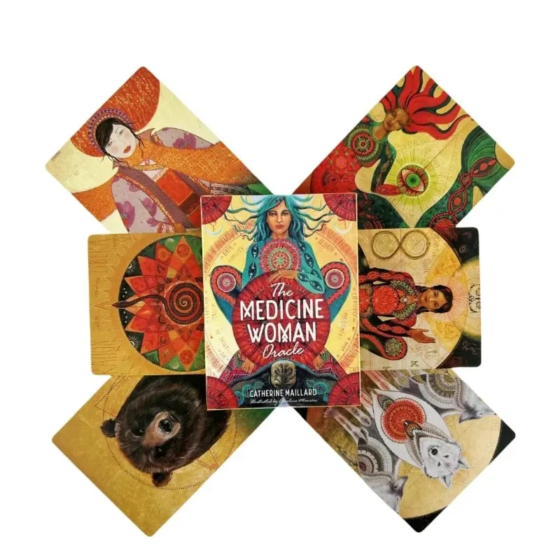 The Medicine Woman Oracle Cards Divination Deck English Vision Edition Tarot Board Playing Game For Party — image 5