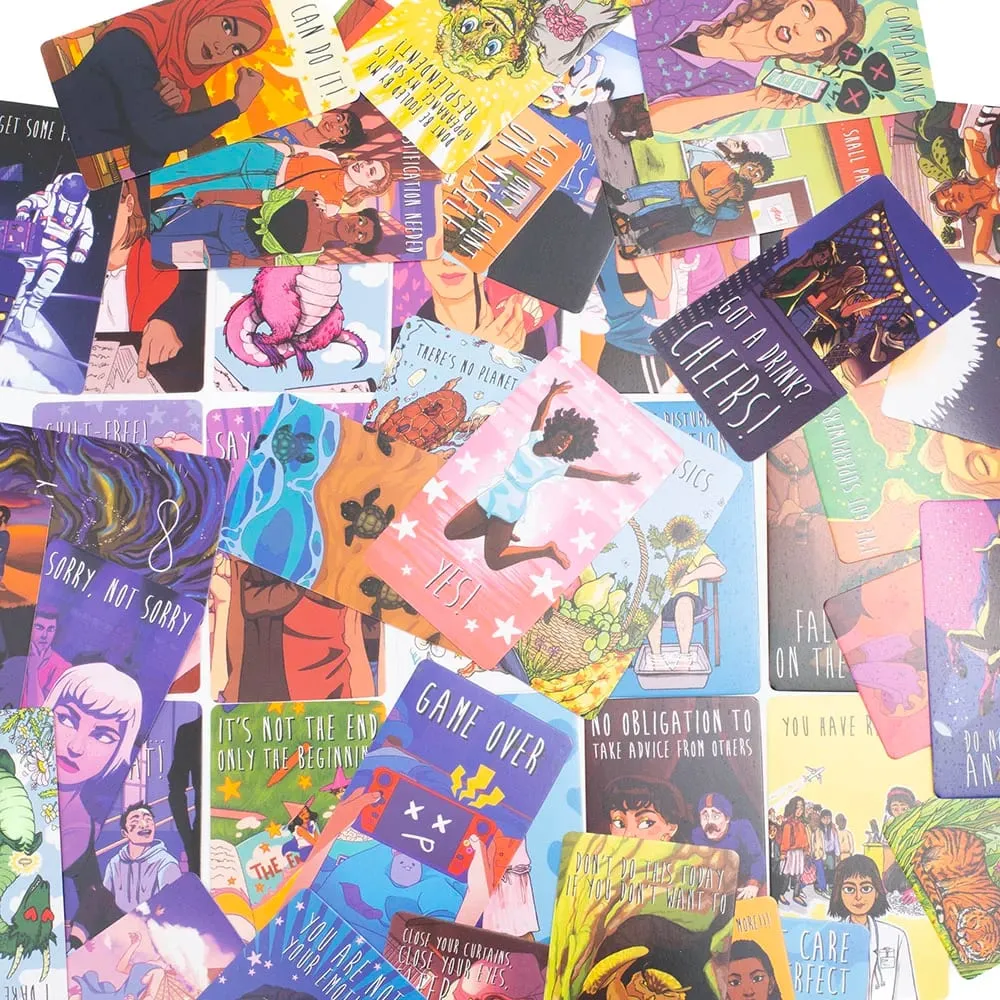 82 Cards I DON'T CARE Oracle Deck 10.3*6CM Fortune Telling Divination Tarot Cart With PDF GuideBook — image 6