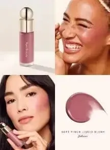 Rare Beauty Easy To Apply Highlighter Eyeshadow Palette Blush Hydrating Brightening Mashed Potato Blush Enhance Facial Details
