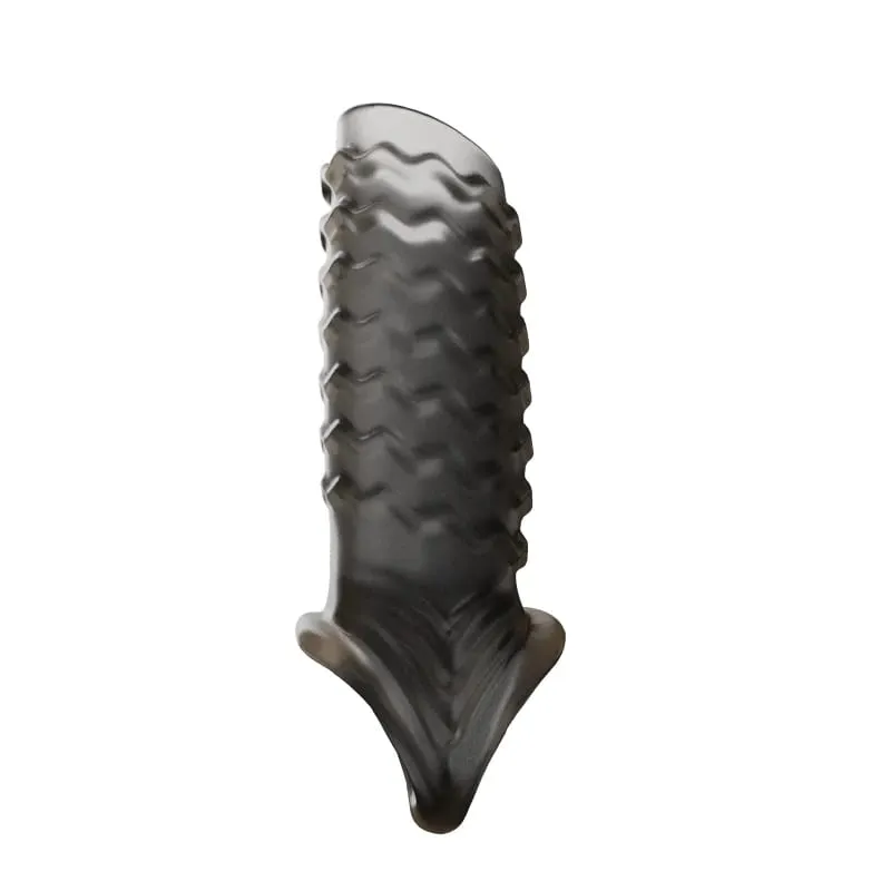 Penis Rings For Men Delay Ejaculation Condom Penis Sleeve Extension Extend Dildo Adult Anal Plug Sex Toys No Vibrator For Women — image 8
