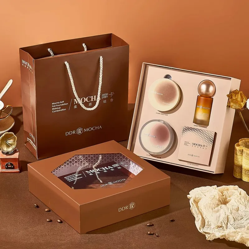 Ddr Mocha American Base Makeup Make-up-Set vor dem Make-up, Make-up, Basiskissen, Bb-Creme, Puder, Geschenk