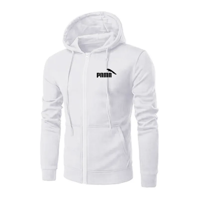 2026 new Autumn Men Sweatshirts Long Sleeve Jacket Hoodie Zipper Closure Jacket Male Hoodies Sweatshirt Slim Fit Male Clothing