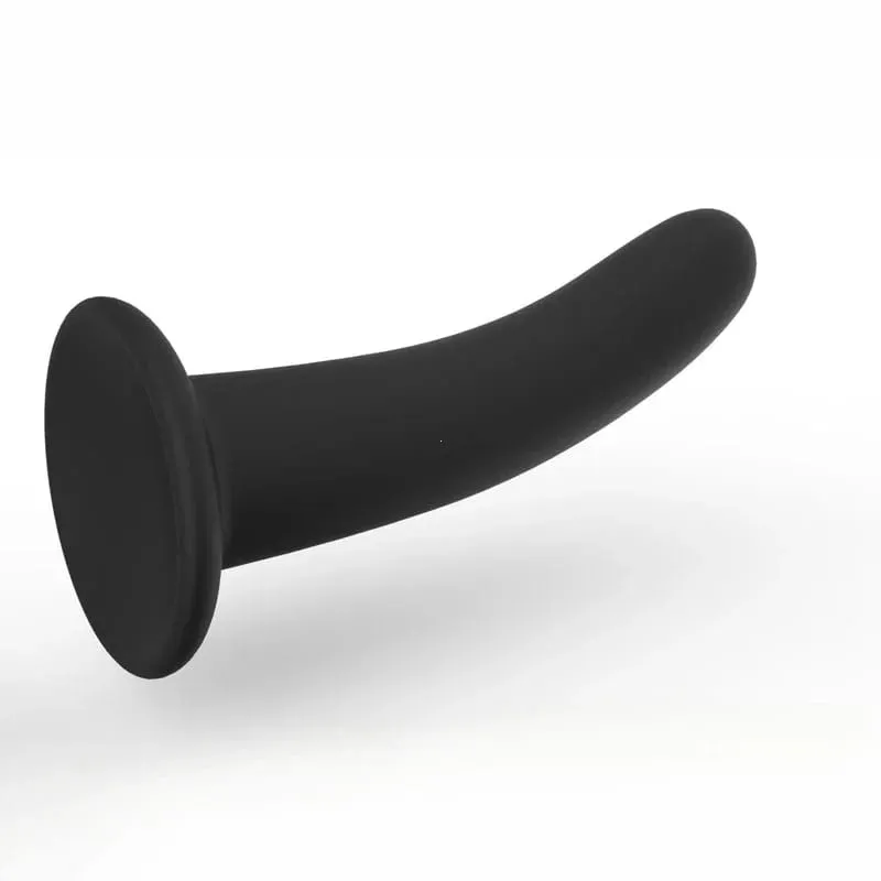 Anal Butt Plug 3 Sizes Anal Plugs Training Simple Dildos with Strong Suction Cup Anal Sex Toys for Beginners to Advanced Users