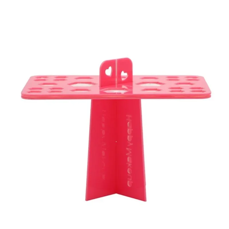 26Hole Makeup Brush Holder Collapsible Tower Tree Rack Nail Art Brushes Desplay Holders Drying Stand