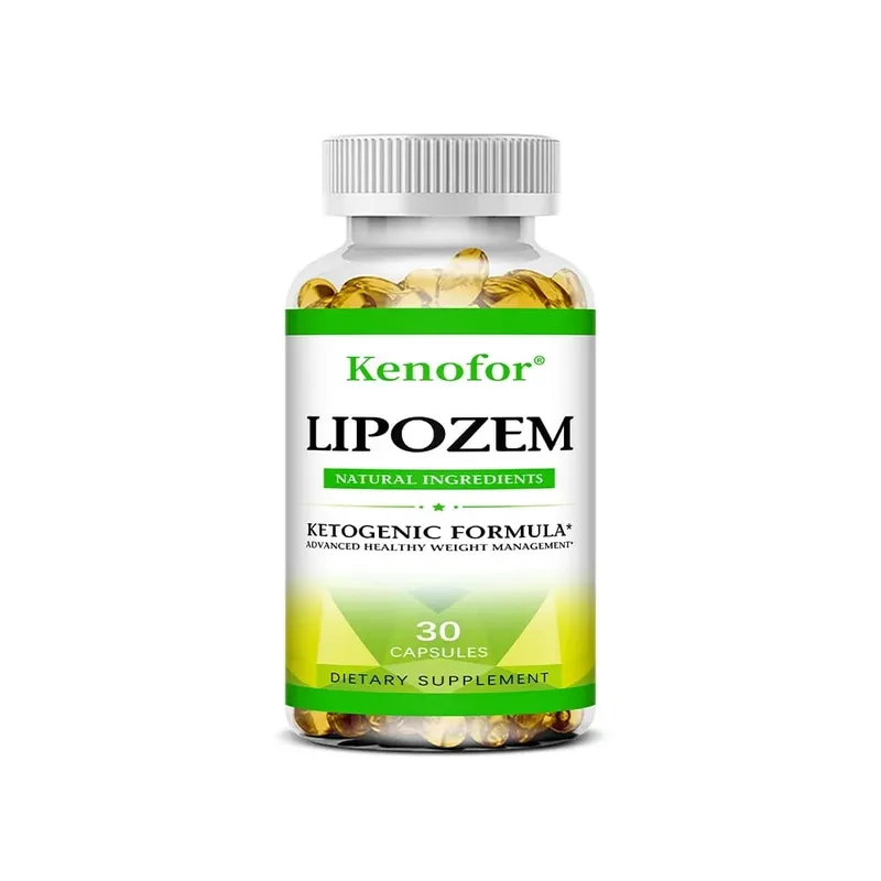 Natural Lipozem Capsules - Digestive Health Appetite Suppression Metabolism Weight Management