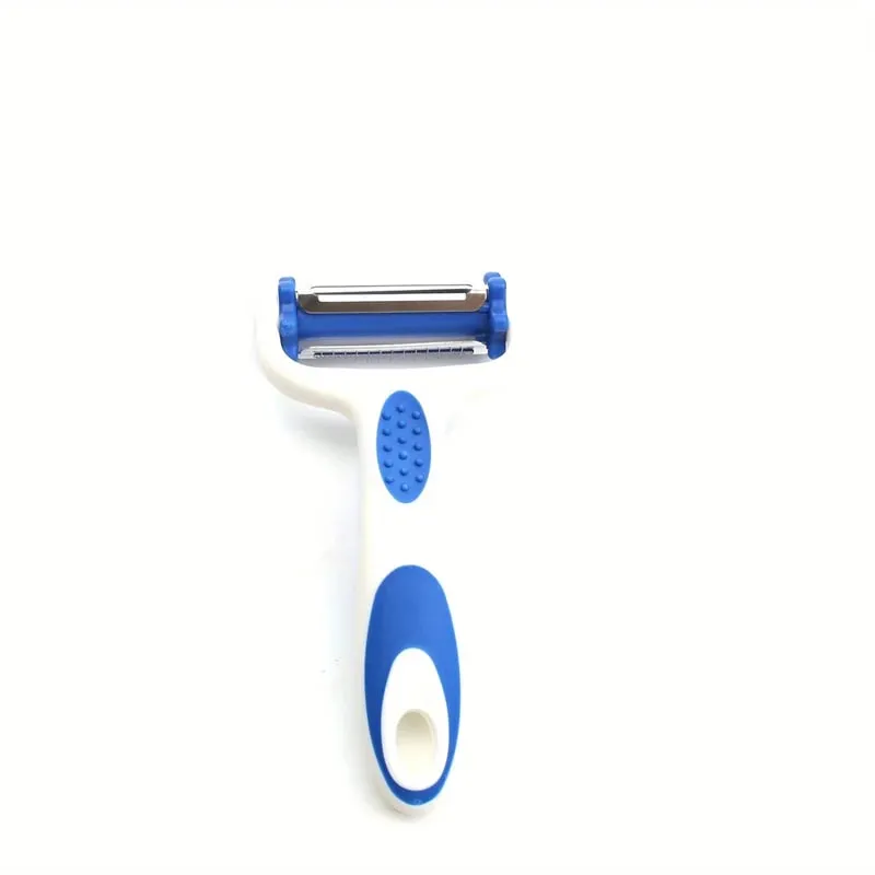 1 Peeler Three in One Rotating Stainless Steel Blade Suitable for Vegetable Carrot and Fruit Peelers