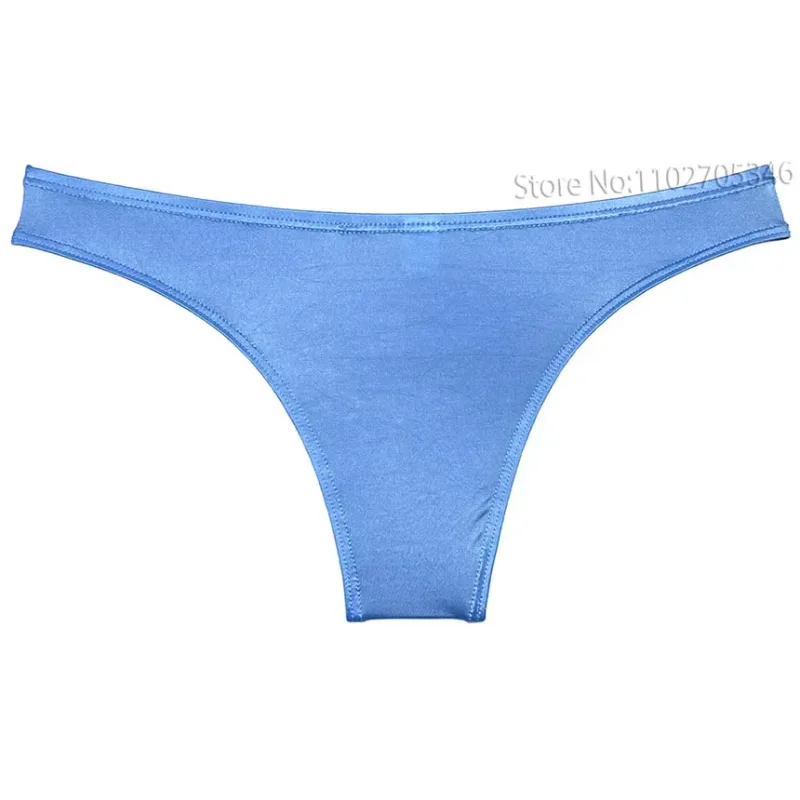 Silky Smooth Bikini Briefs Men's Enhance Pouch Micro Underwear Slip Sexy Beach Briefs Breathable Sissy Panties Pool