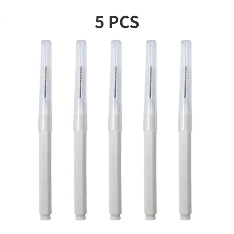 5/10/50PCS Mini Eyebrow Brush Brow Perm Brush Disposable Brow Lifting Brushes Bendable Micro Eyelash Brush Applicators Tools