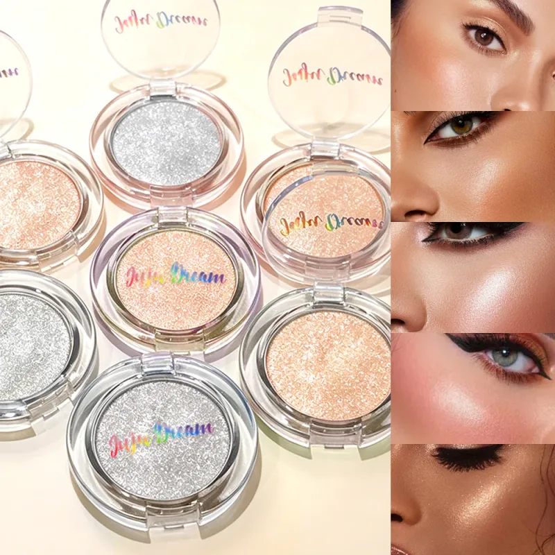 Waterproof Highlighter Powder Ultra Glow Radiance Buildable Shimmer for Face Body & Special Occasion Makeup