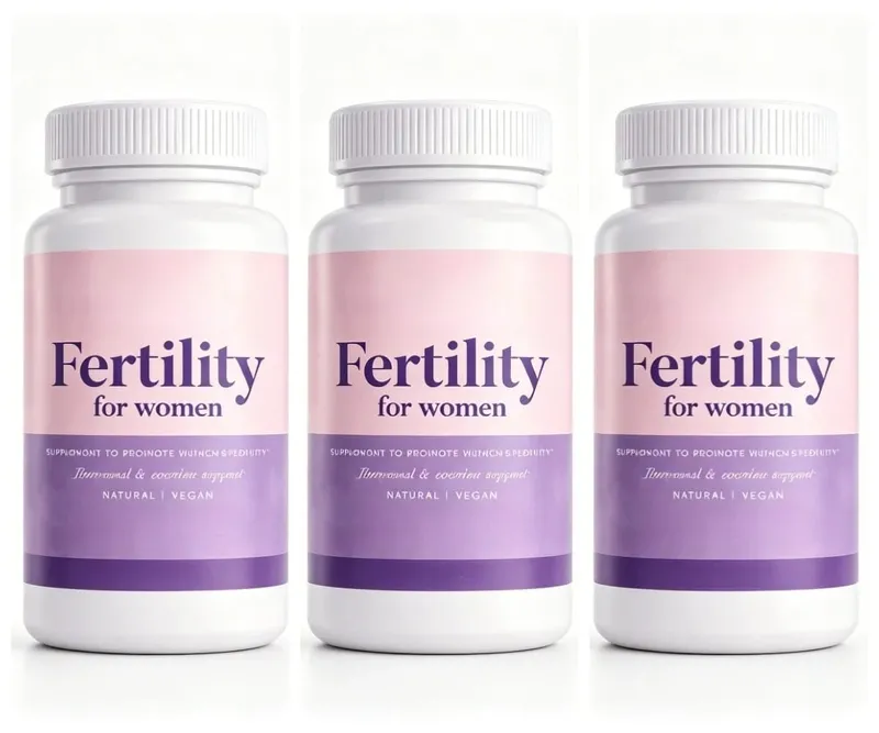 Cápsulas de fertilidade para mulheres Myo Inositol com metilfolato e multivitaminas hormonais e ovarianas para suporte à ovulação saudável 60 Cts — image 9