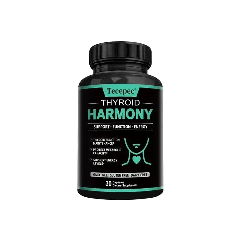 Thyroid Support Capsules - Supports thyroid health metabolic capacity supports energy levels