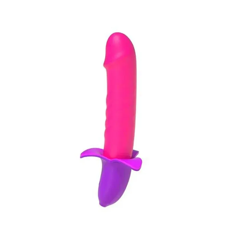 Banana Vibrator 10/8 Frequency USB Charging G-spot Clitoris Stimulator Strong Dildo Soft Massager Adult Sex Toys for Women