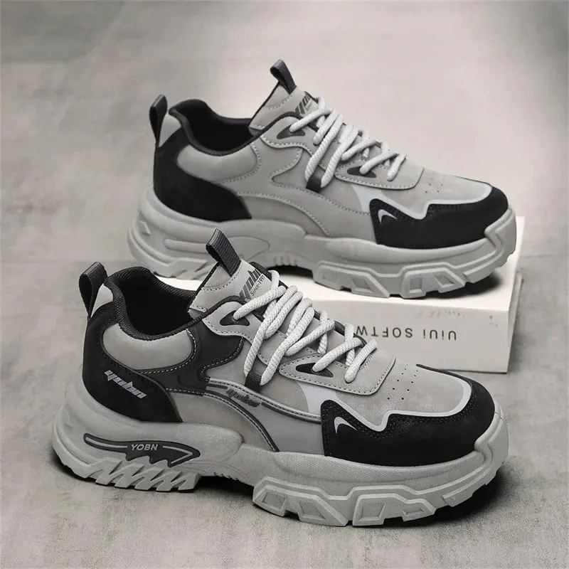 Scarpe da ginnastica robuste quattro stagioni traspiranti leggere scarpe da passeggio casual per esterni moda scarpe da corsa sportive con suola morbida scarpe da tavola