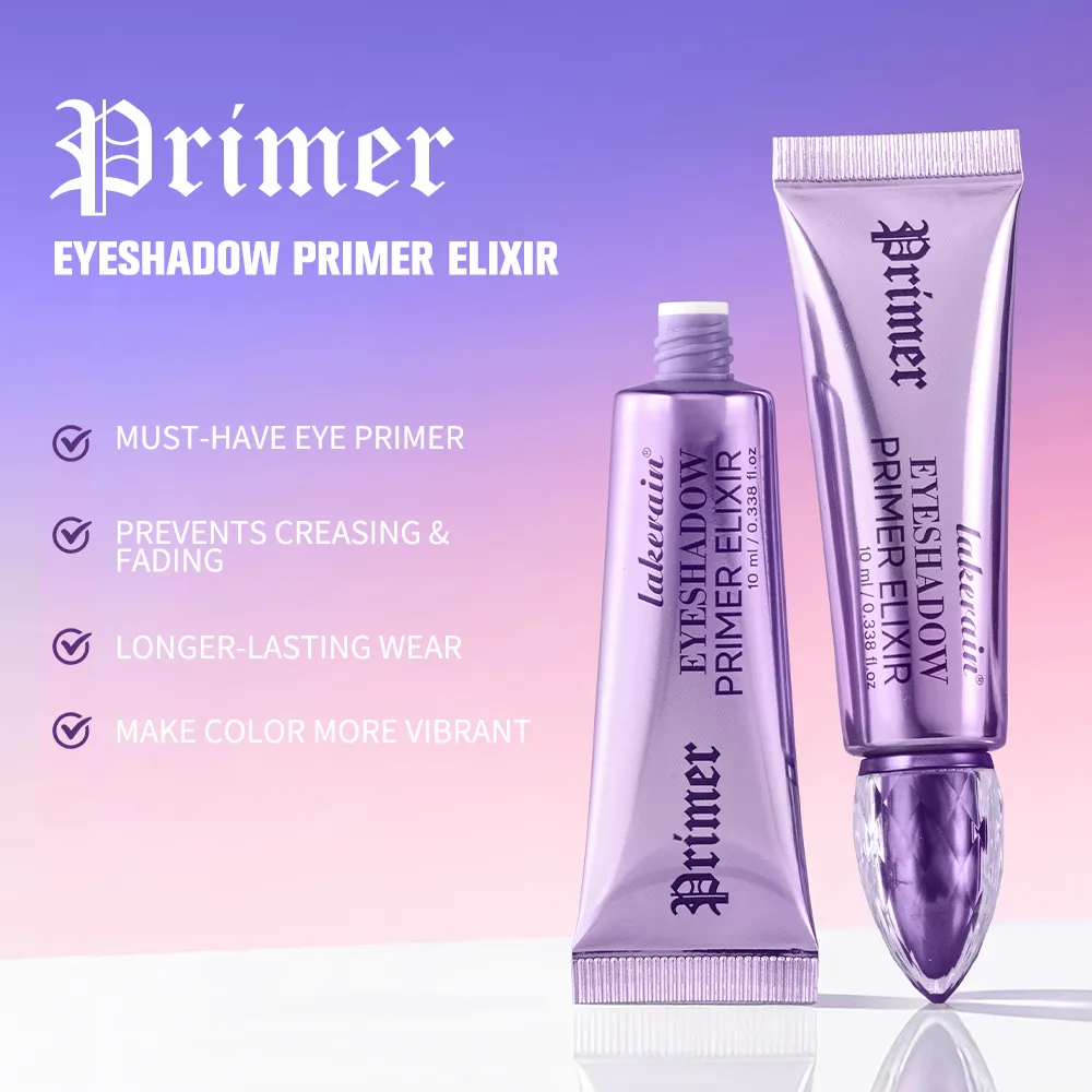 Eyeshadow Makeup Primer Smooth & Crease-Resistant Eye Makeup Waterproof Long-Lasting Wear Translucent Shade Eye Base Primer