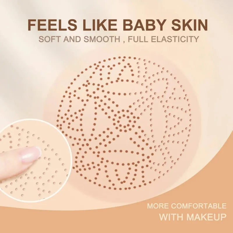 Mushroom Head Air Cushion BB Cream Moisturizing Concealer Lasting Nude CC Liquid Foundation Even Skin Tone Makeup Base Primer