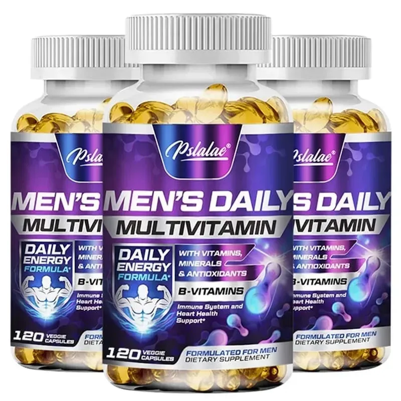 Men's Multivitamin Supplement - Supports Immune Health Boosts Energy Production and Improves Vitality and Endurance
