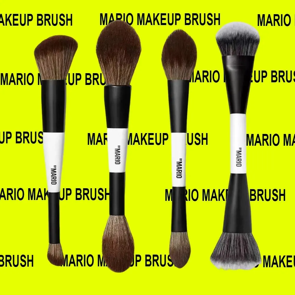 F1 F2 F3 F4 F5 E6 EF1 EF2 E3 E4 E5 E7 Highlight Blush Makeup Brush Ambient Soft Glow Brush Soft Fiber Hair Cosmetic Mario Brush — image 1