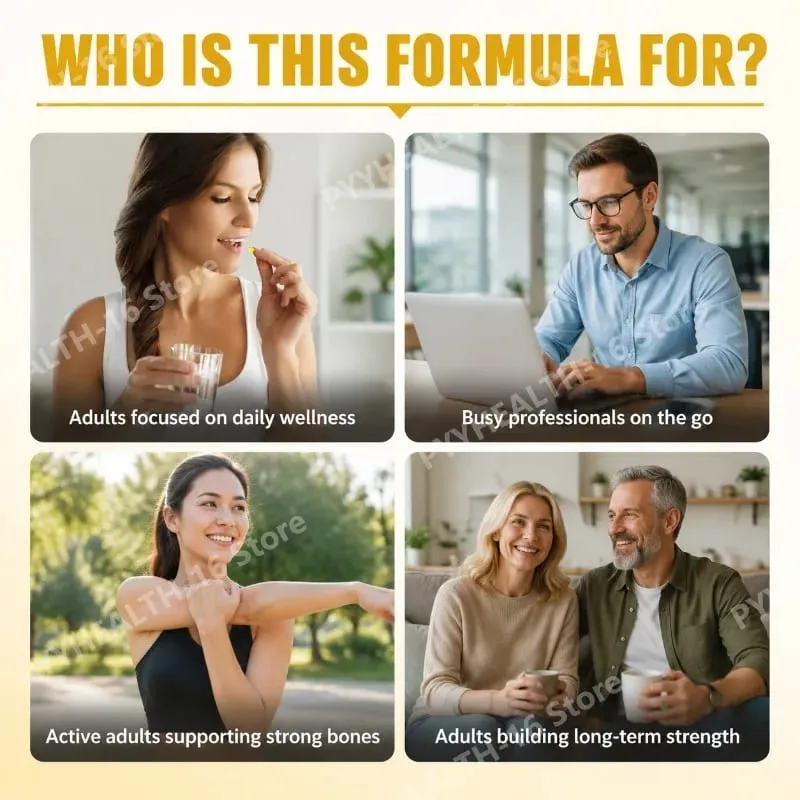 Googeer Vitamin D3 & K2 Capsules with Immune System Support and Bone Formation Support for Calcium Absorption 120 Capsules — image 4