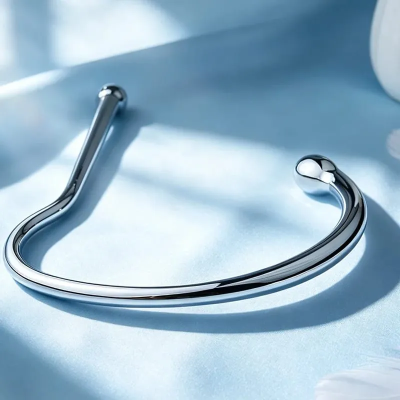 Gancio anale in metallo Big Butt Plug Serpente del faraone Staff Massaggio prostatico Ano Masturbazione Giocattoli adulti del sesso per gli uomini Gay AnalPlug