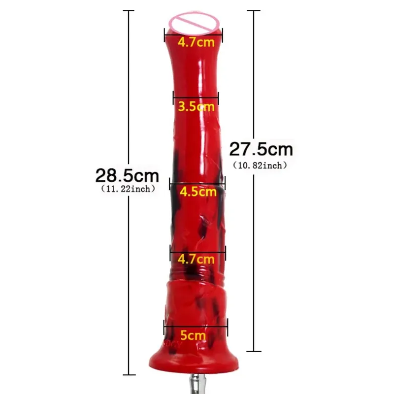Vibrador de cavalo vac-u-lock para máquina de sexo, pênis de silicone/vac, plugue anal grande, masturbador adulto, estimulador de clitóris, brinquedos sexuais