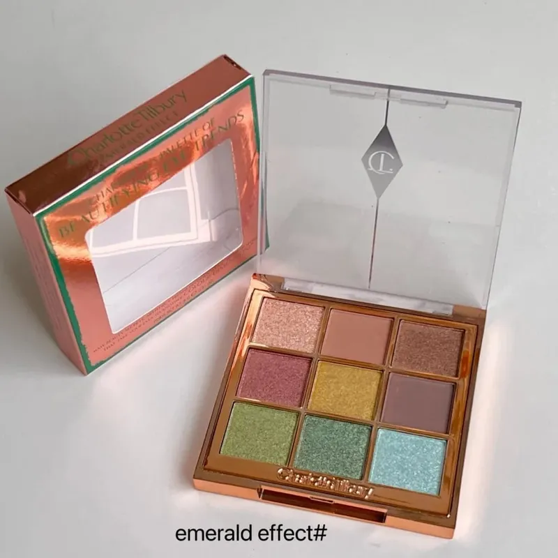 Charlotte Tilbury Eyeshadow Palette Satin-matte Shimmer and Metallic Finishes Easy-to-use 9-shade CT 2026 Trending Eye Looks — image 12