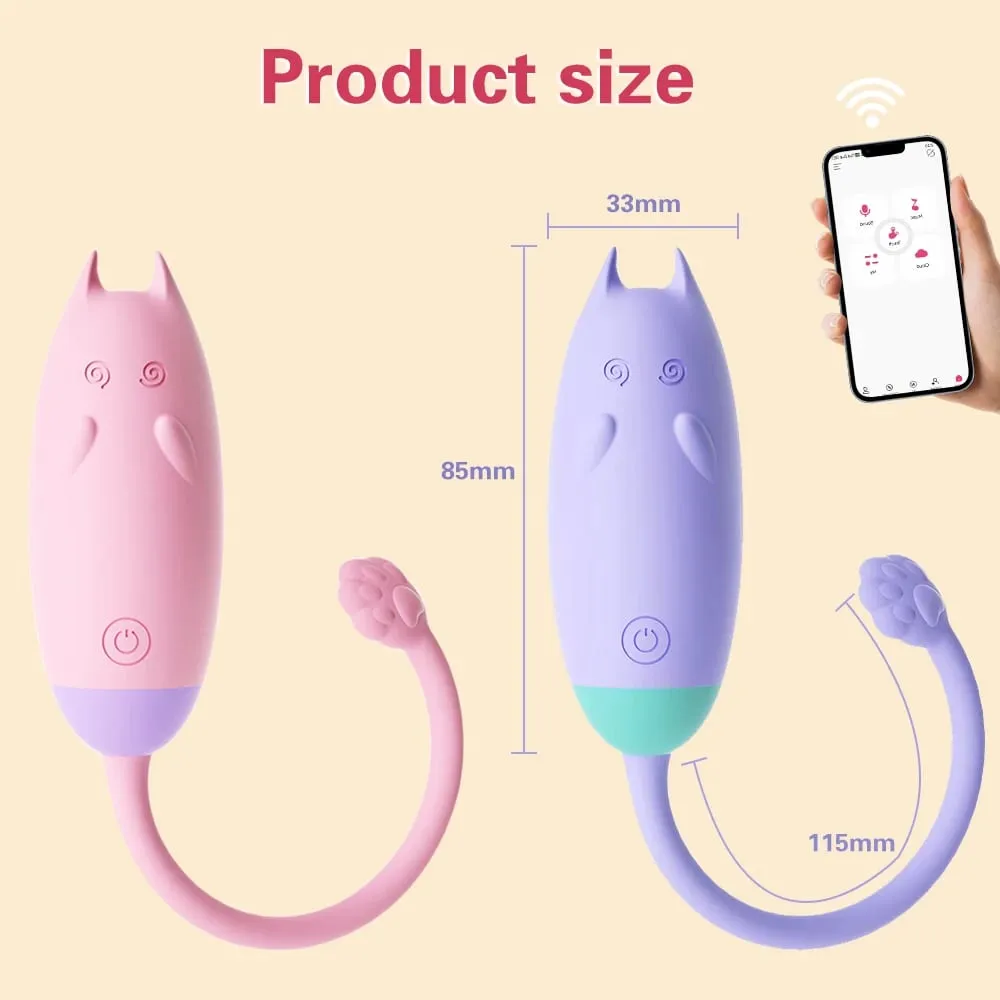 Wireless Bluetooth G Spot Vibrator for Women Dildo APP Remote Control Wear Vibrating Egg Clit Female Panties Sex Toys for Adults